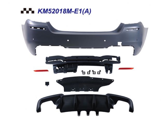 BMW 5 SERIES  F10 R/B ASSY W/ PDC W/ PFM LOWER DIFFUSER